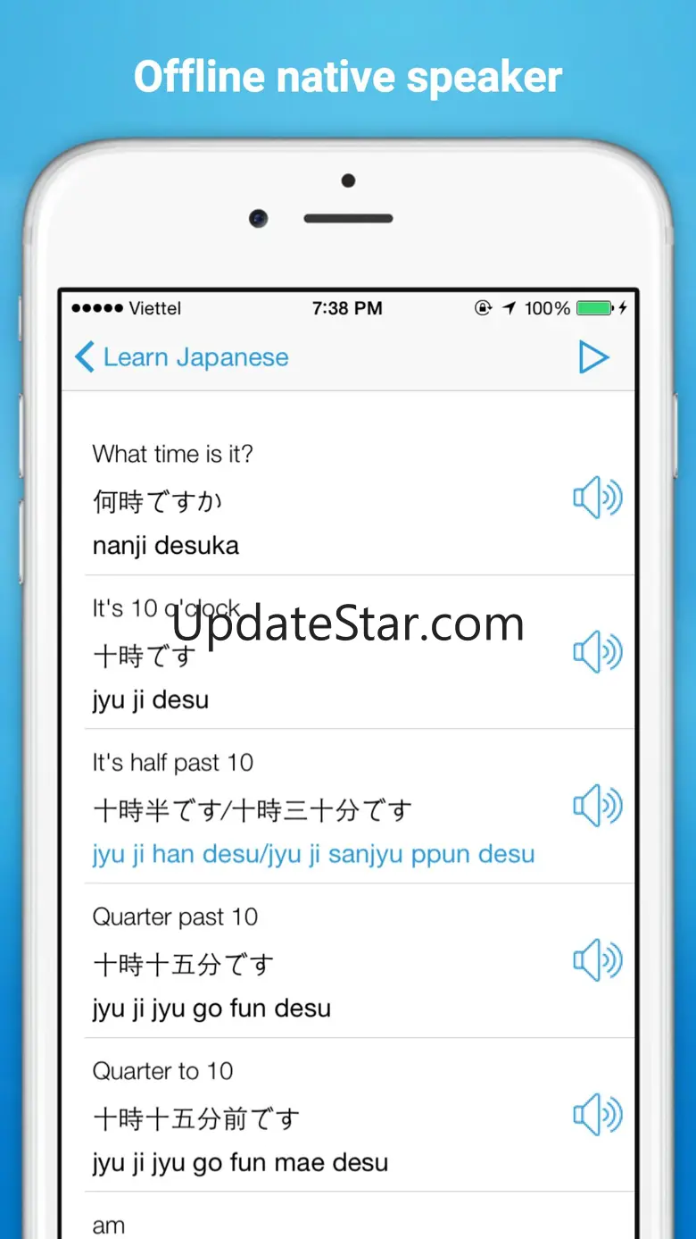 Learn To Speak Japanese 3.2