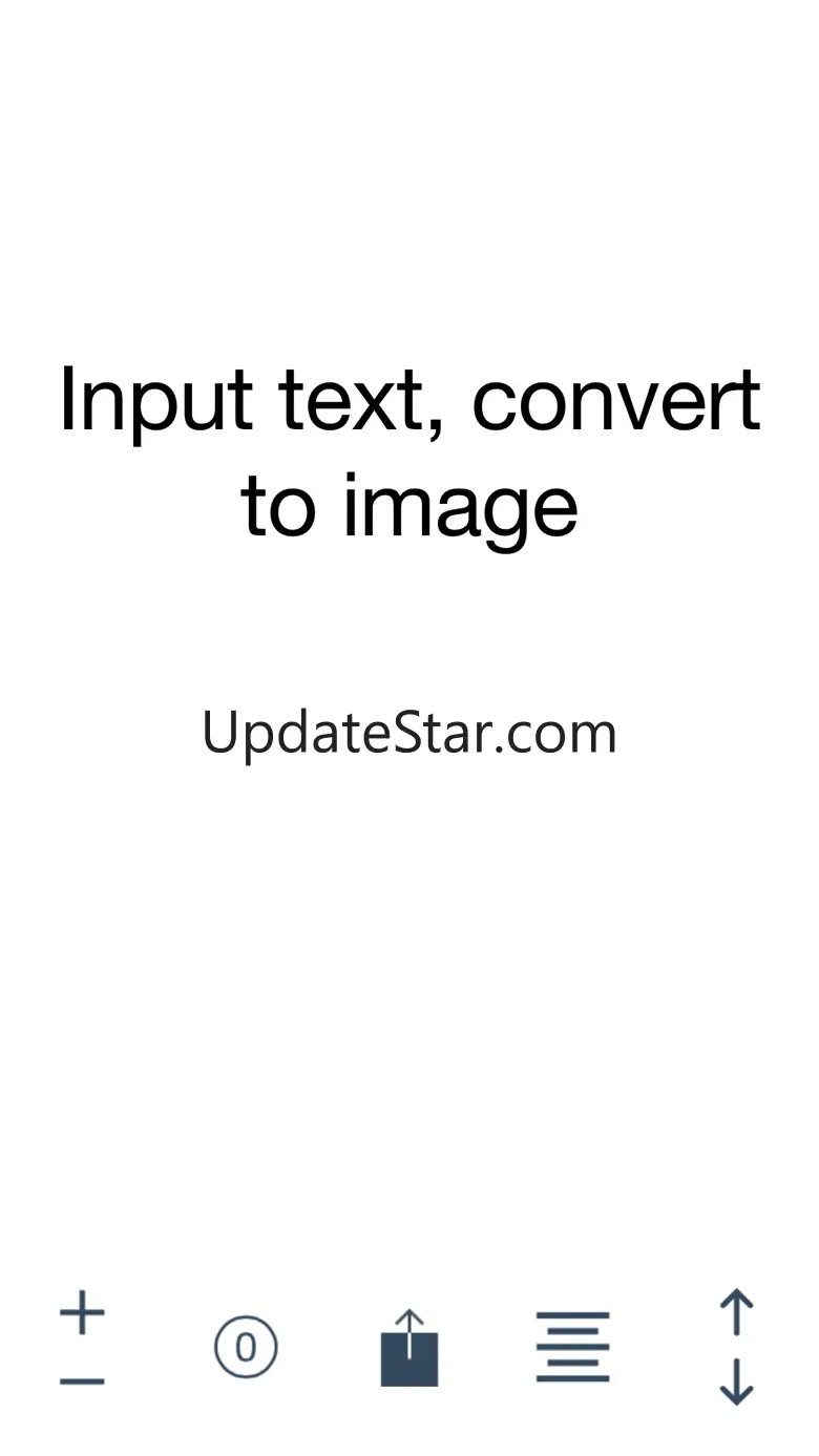Text to image - Convert text to image - Text can be added interference 1.0