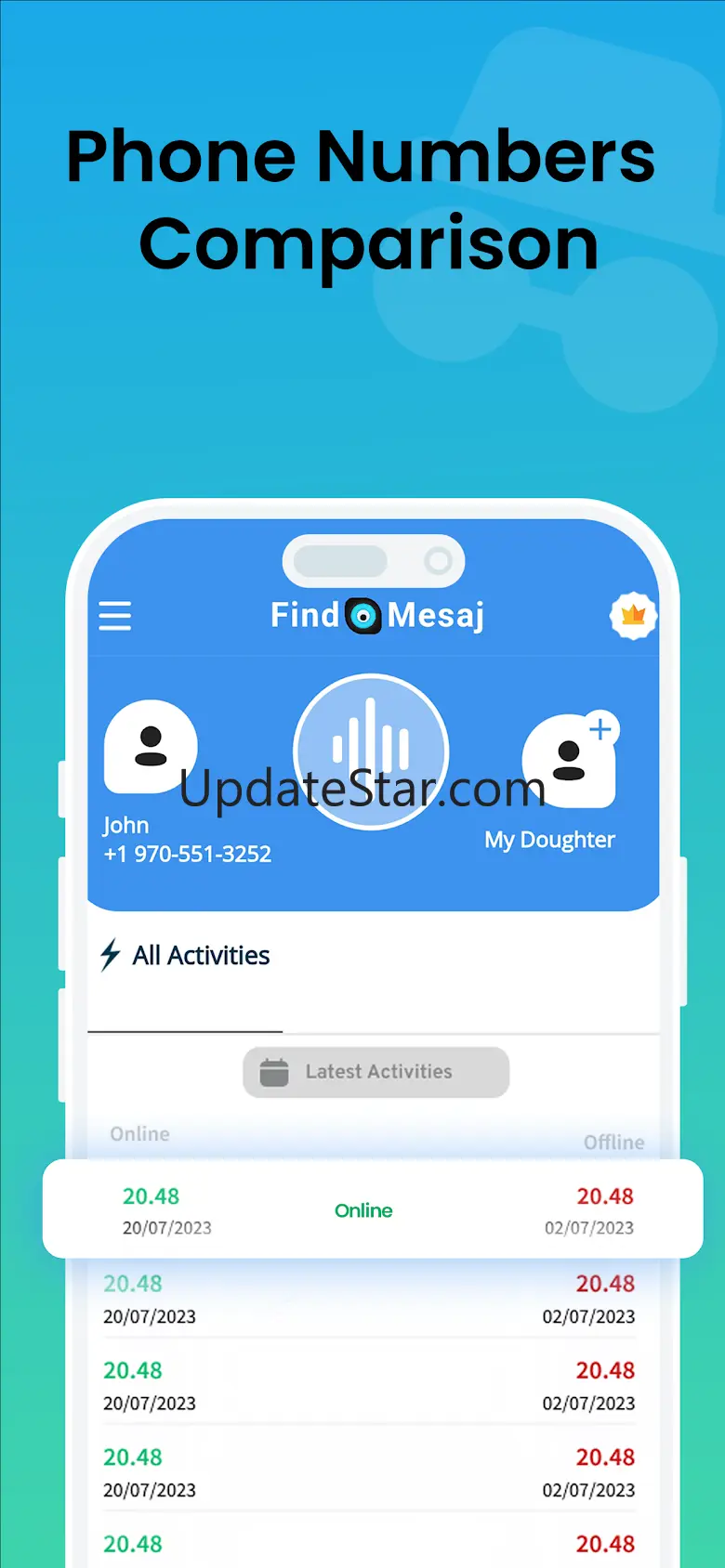 Findmesaj - WA online tracker 1.0.21