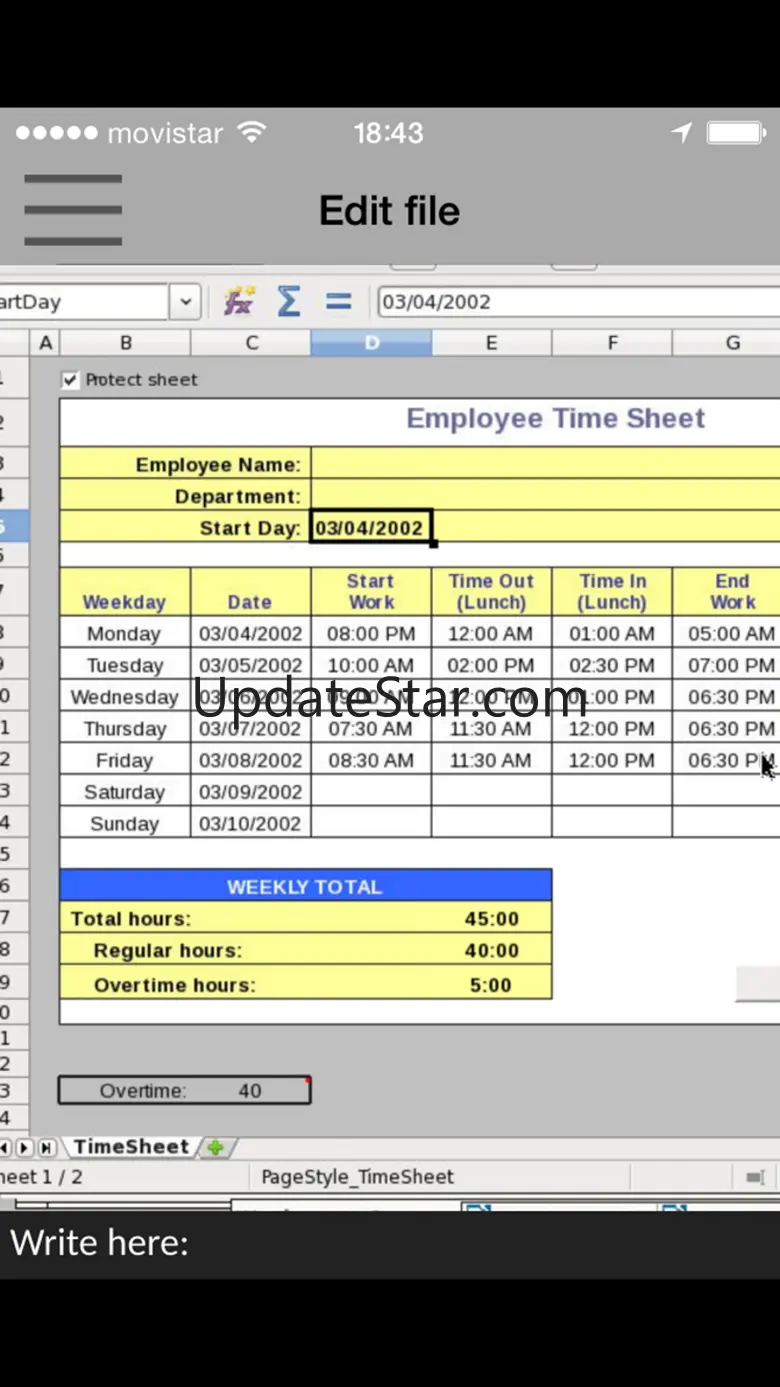 GlobalOffice xls doc & odp 4.5