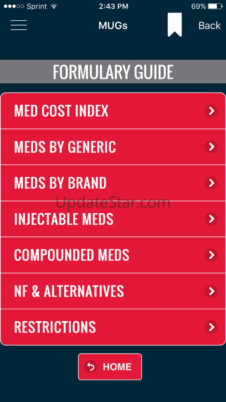 MUGs and Formulary Guide 3.3.1