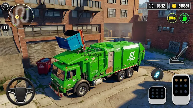 Garbage Truck Driving Games 3d