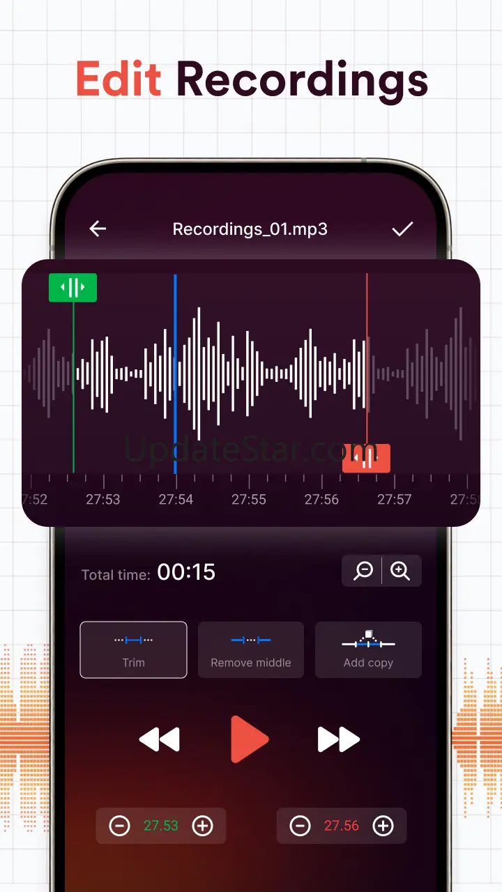 Voice Recorder, Voice Memos 3.6