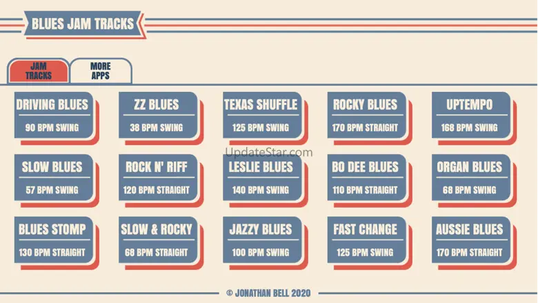 Blues Guitar Jam Tracks 17