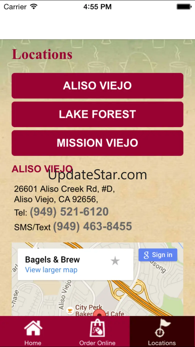Bagels and Brew 1.0