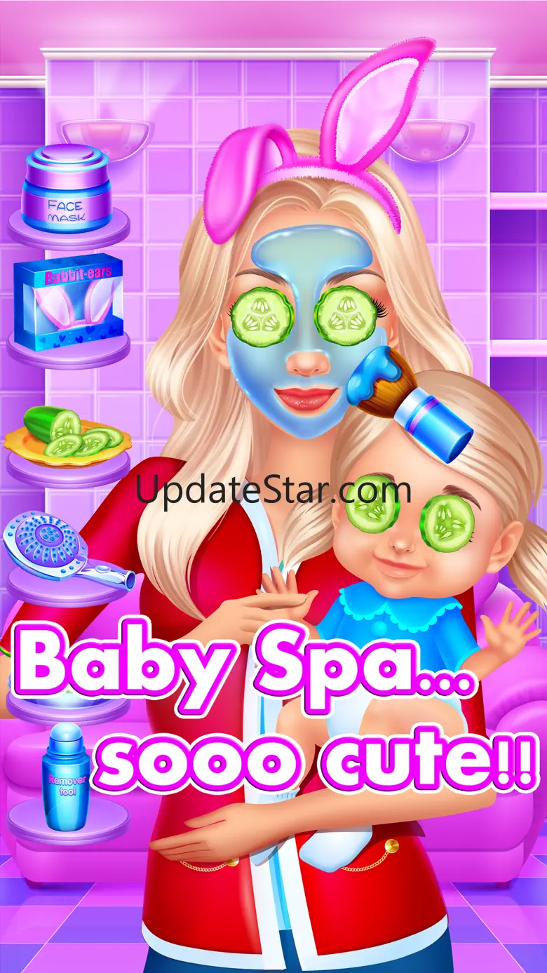 Babysitter Makeup Party Salon  - Baby Girl Games 1.4
