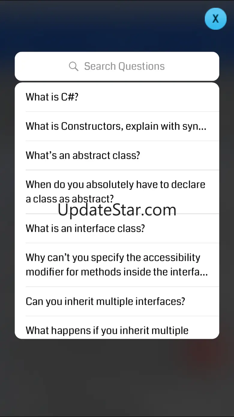 C# Interview Questions 1.0