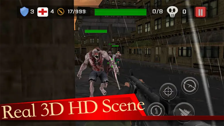 Zombie City Shoot Battle 3D:Classic Shoot Zombie FPS Game 1.0