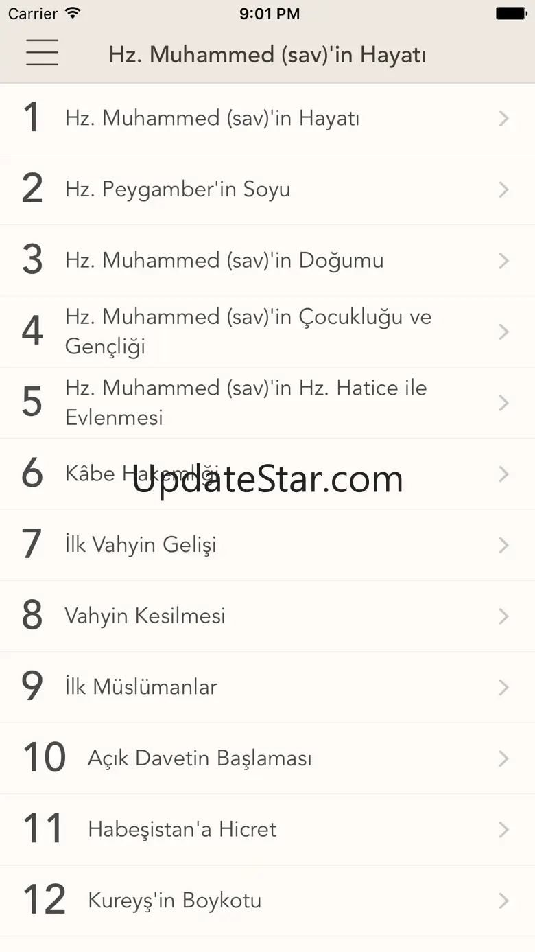 Hz. Muhammed (SAV) 1.0.5