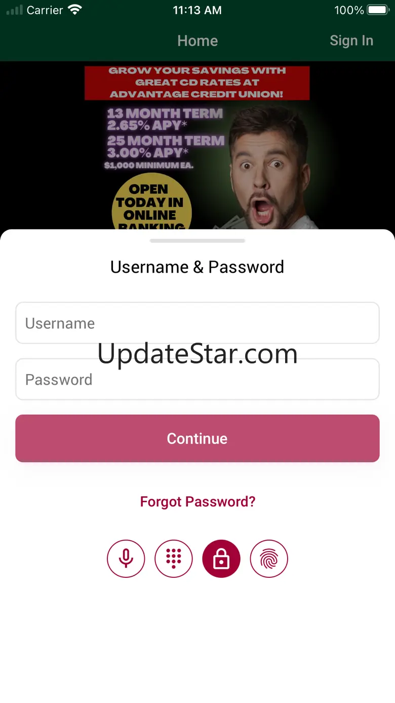 Advantage Credit Union Mobile 6.0.20
