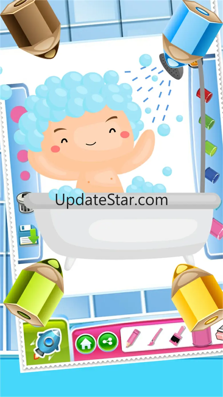 Little Babies Coloring Book World Paint and Draw Game for Kids 1.0