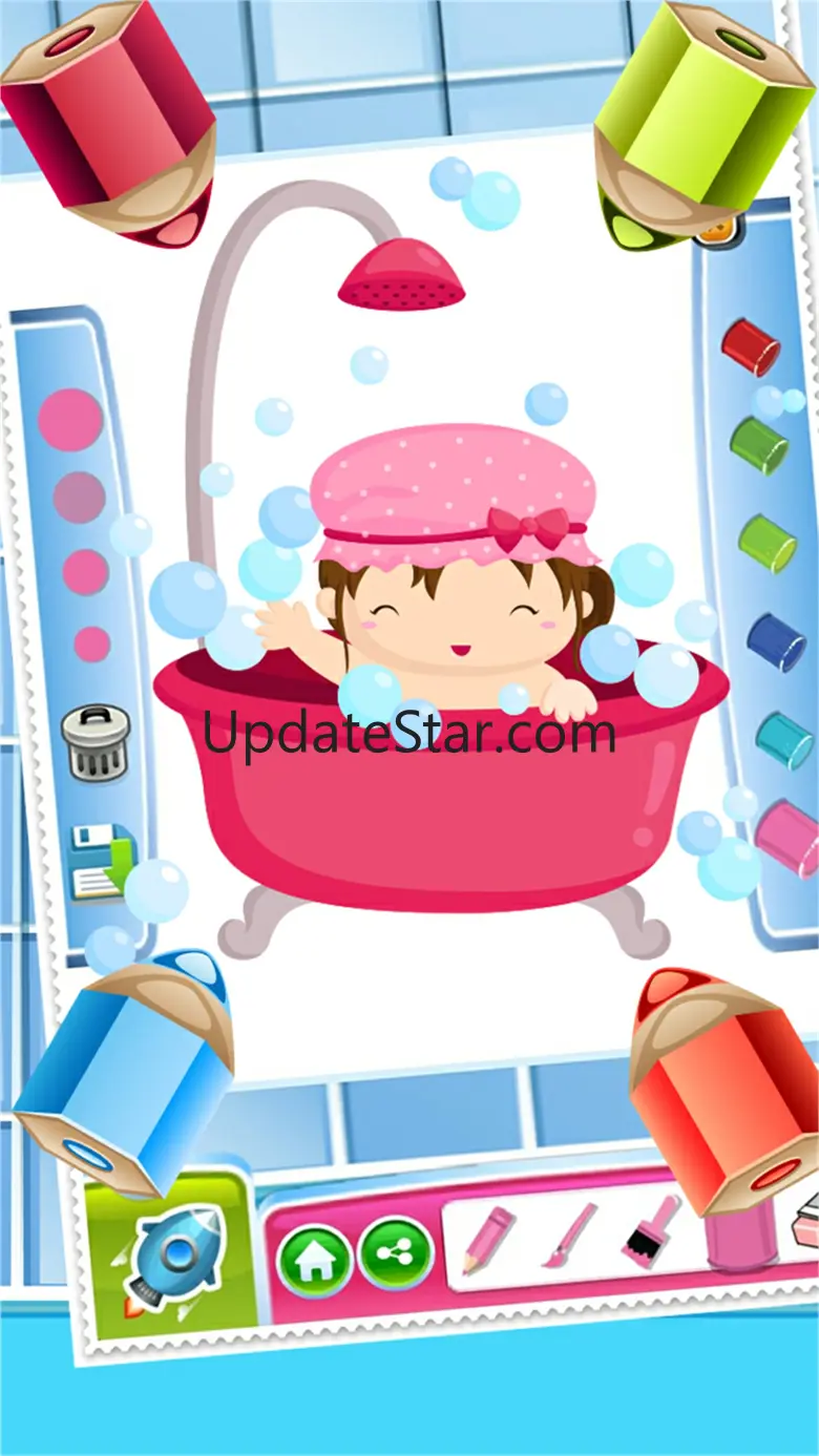 Little Babies Coloring Book World Paint and Draw Game for Kids 1.0