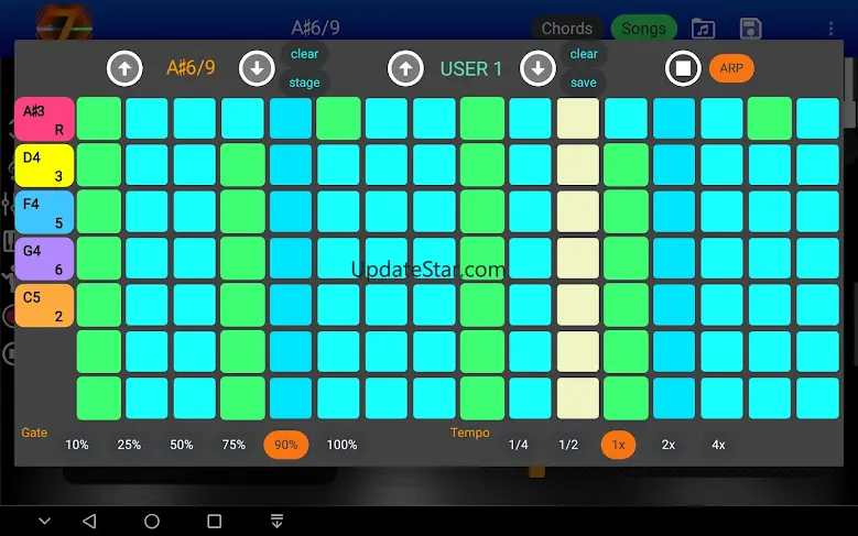 7 Pad : Scales and chords 2.11