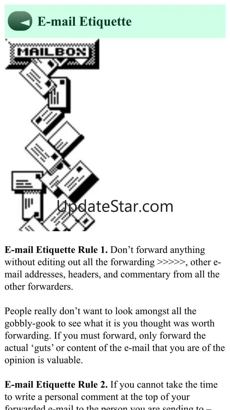 manner and etiquettes 1.3