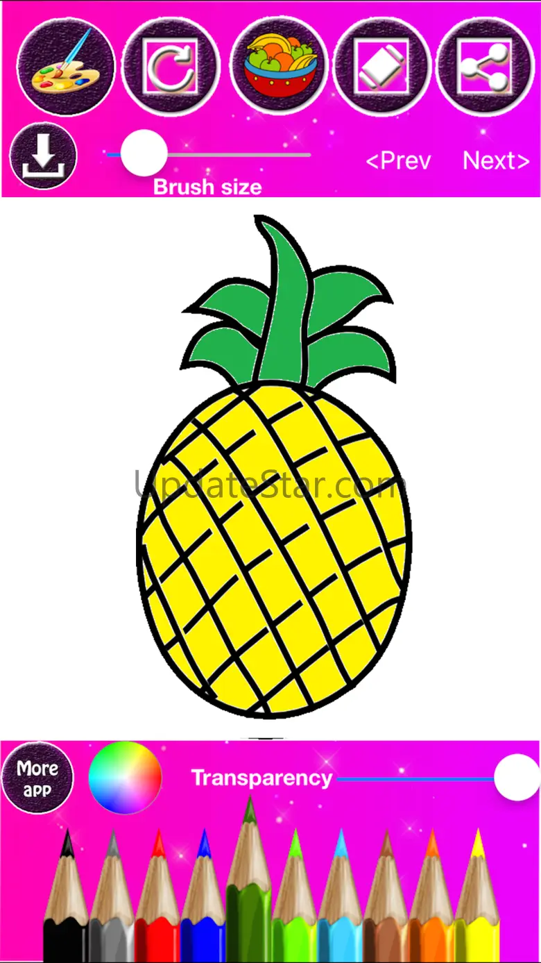Fruits Coloring & Drawing 2.1