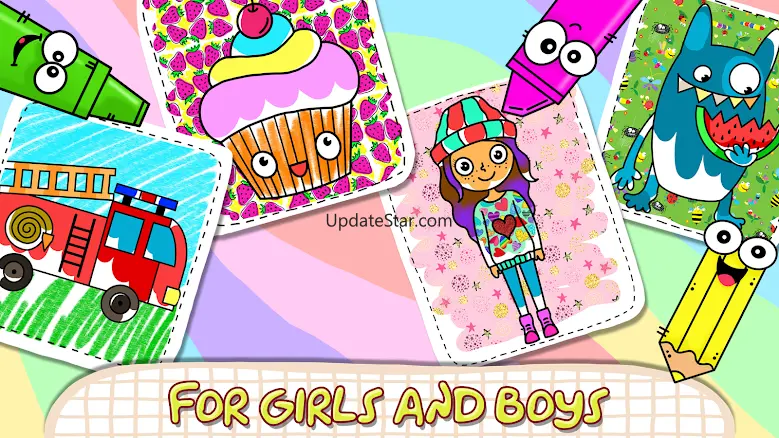 Coloring game for children