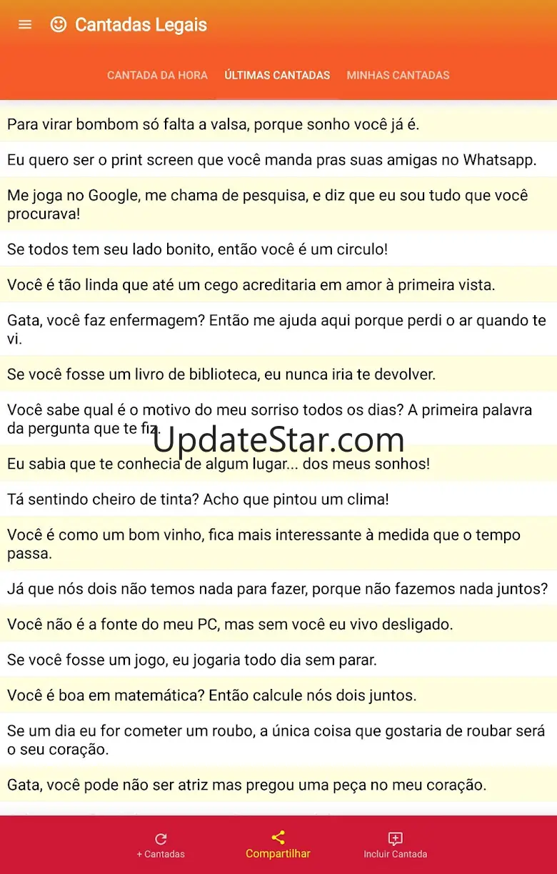 Cantadas Legais