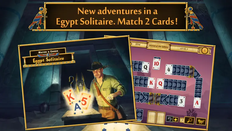 Egypt Solitaire. Match 2 Cards. Card Game Free 1.0