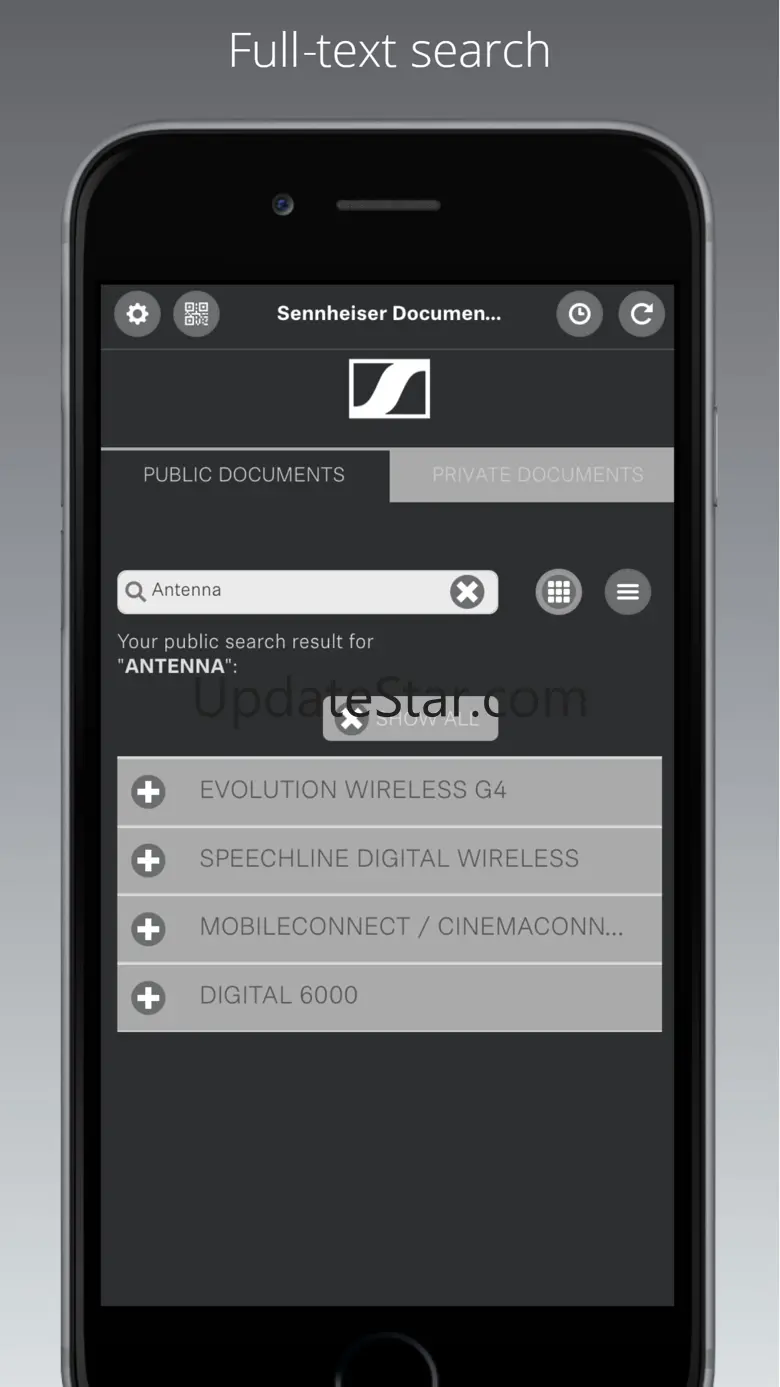 Sennheiser Documentation App 2.0.1