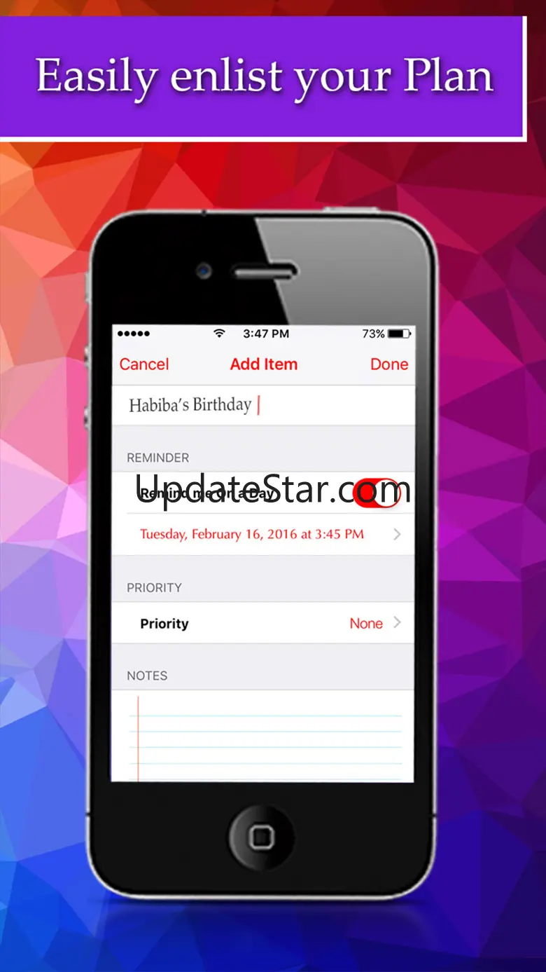 Task Reminder List - ToDo Task Manager Checklist With Alarm 1.0