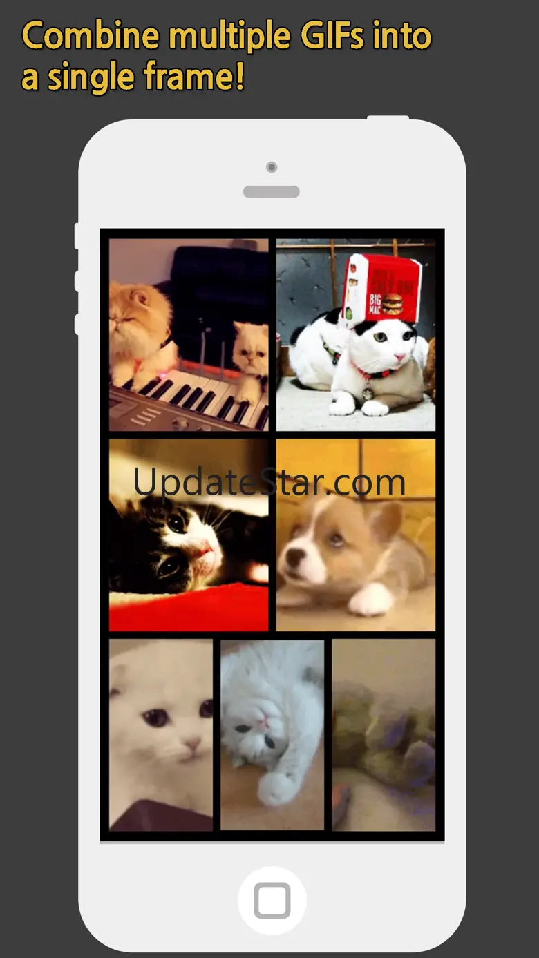 GIF Grid Pro - Combine multiple GIFs into frames 1.3