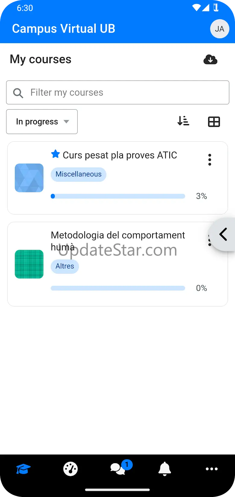 UB Campus Virtual 4.5.0