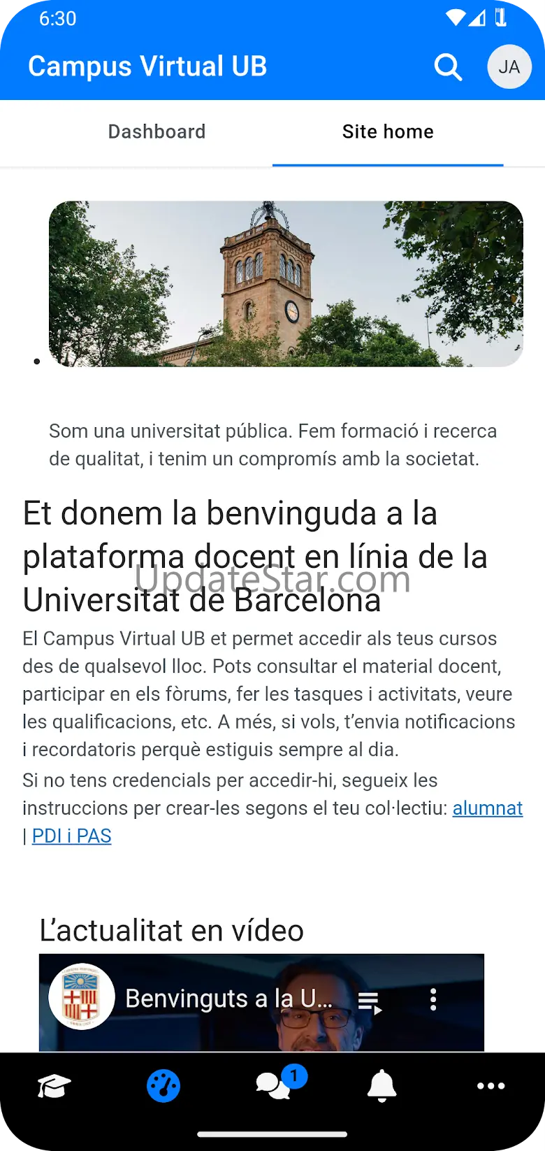 UB Campus Virtual 4.5.0