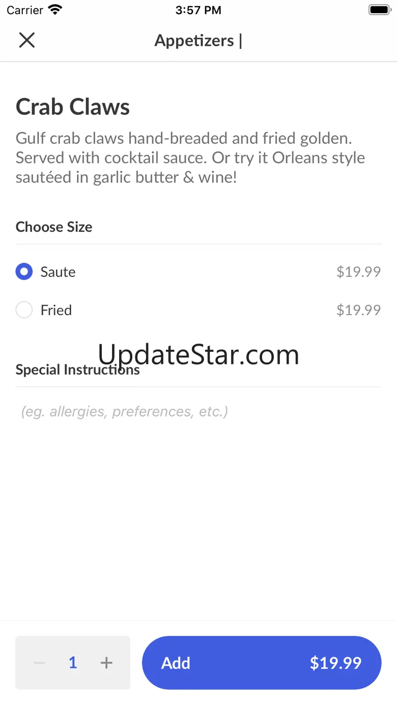 Blue Crab Grill 3.9.1