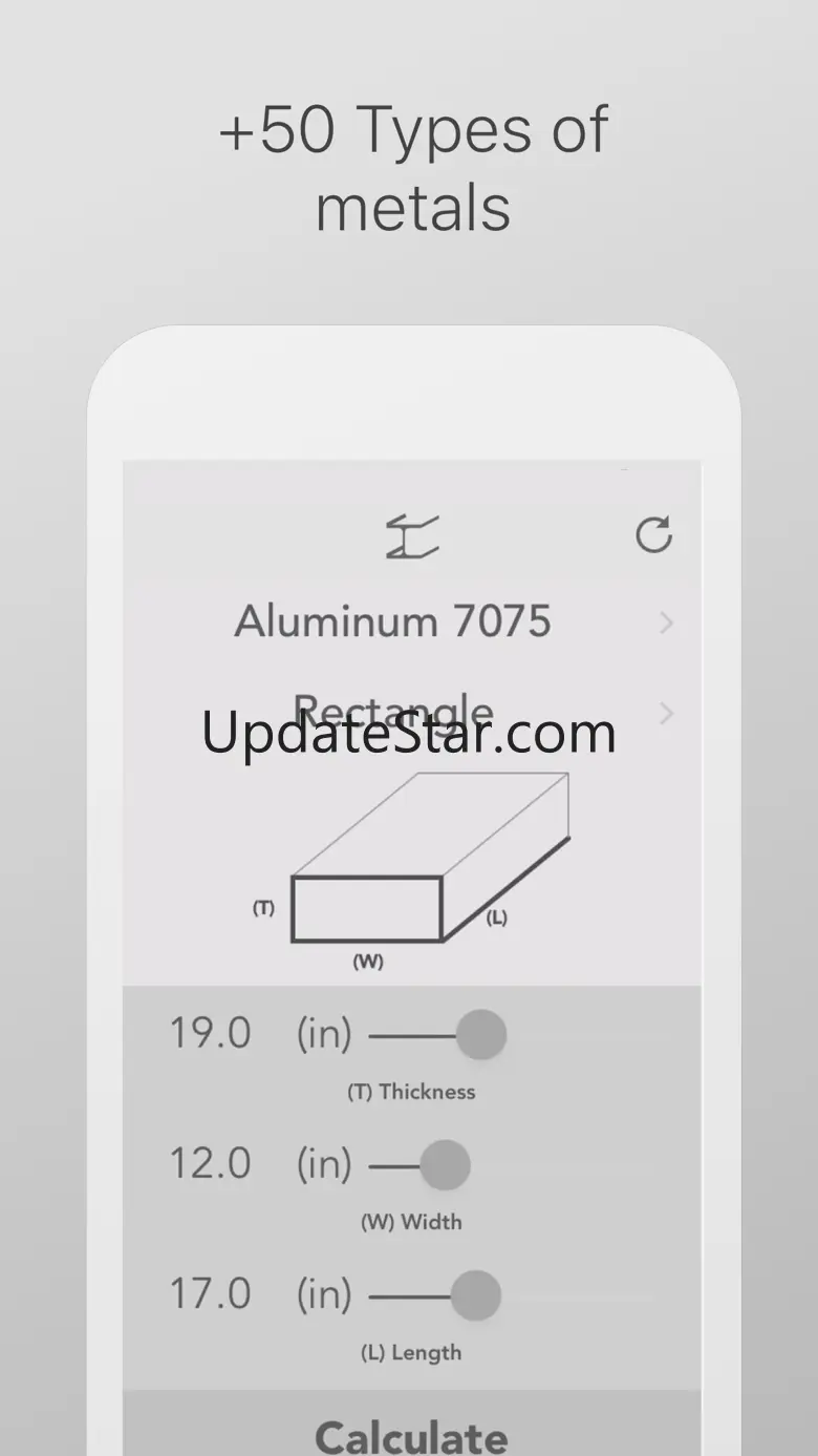 Metal Weight Calculator Pro 1.0.6
