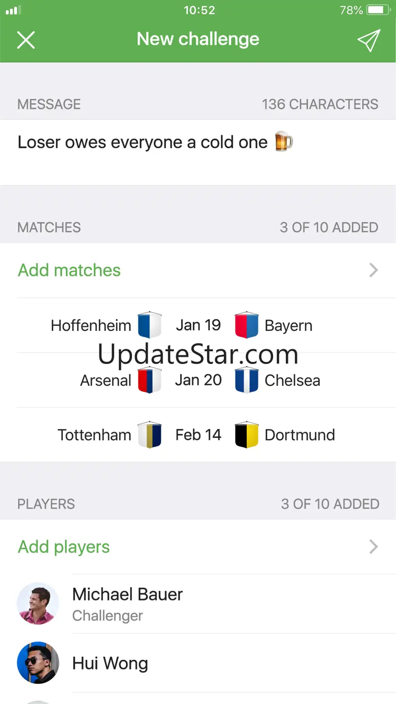 Kickoff - Football prediction 2.1.7