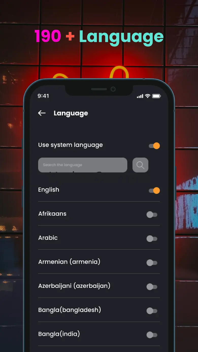 Neon Keyboard - LED keyboard 1.12