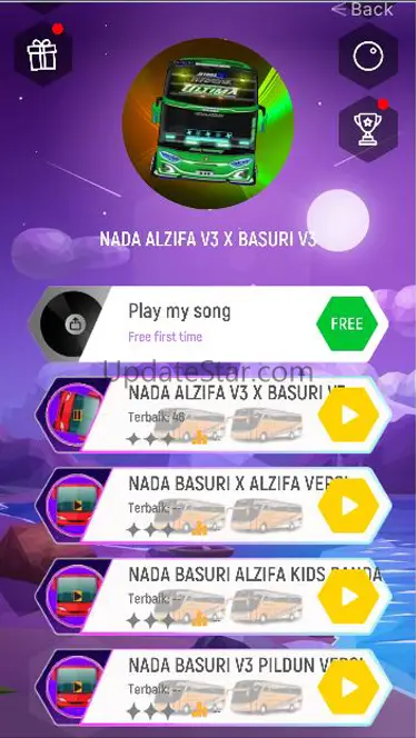Tiles Hop Telolet Basuri Piano