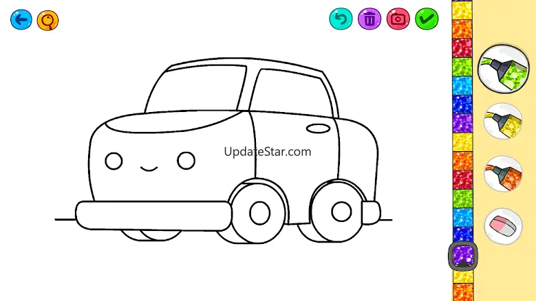 Cars Coloring Book for Kids