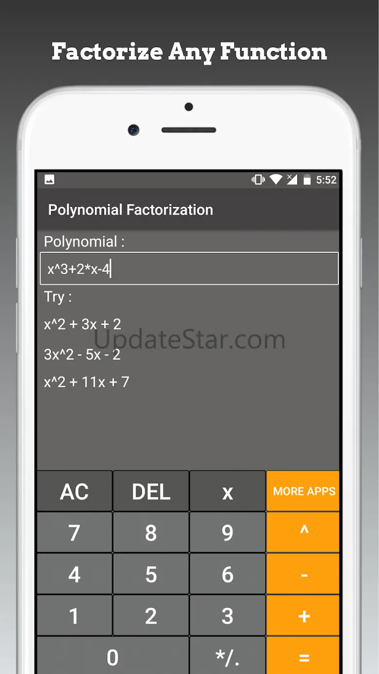 Polynomial Factorization 21.5