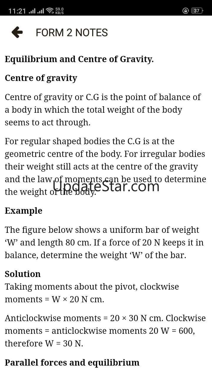 Physics Form 1- 4 Notes 5