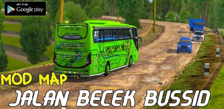 Mod Map Jalan Becek Bussid Mod Map Jalan Becek