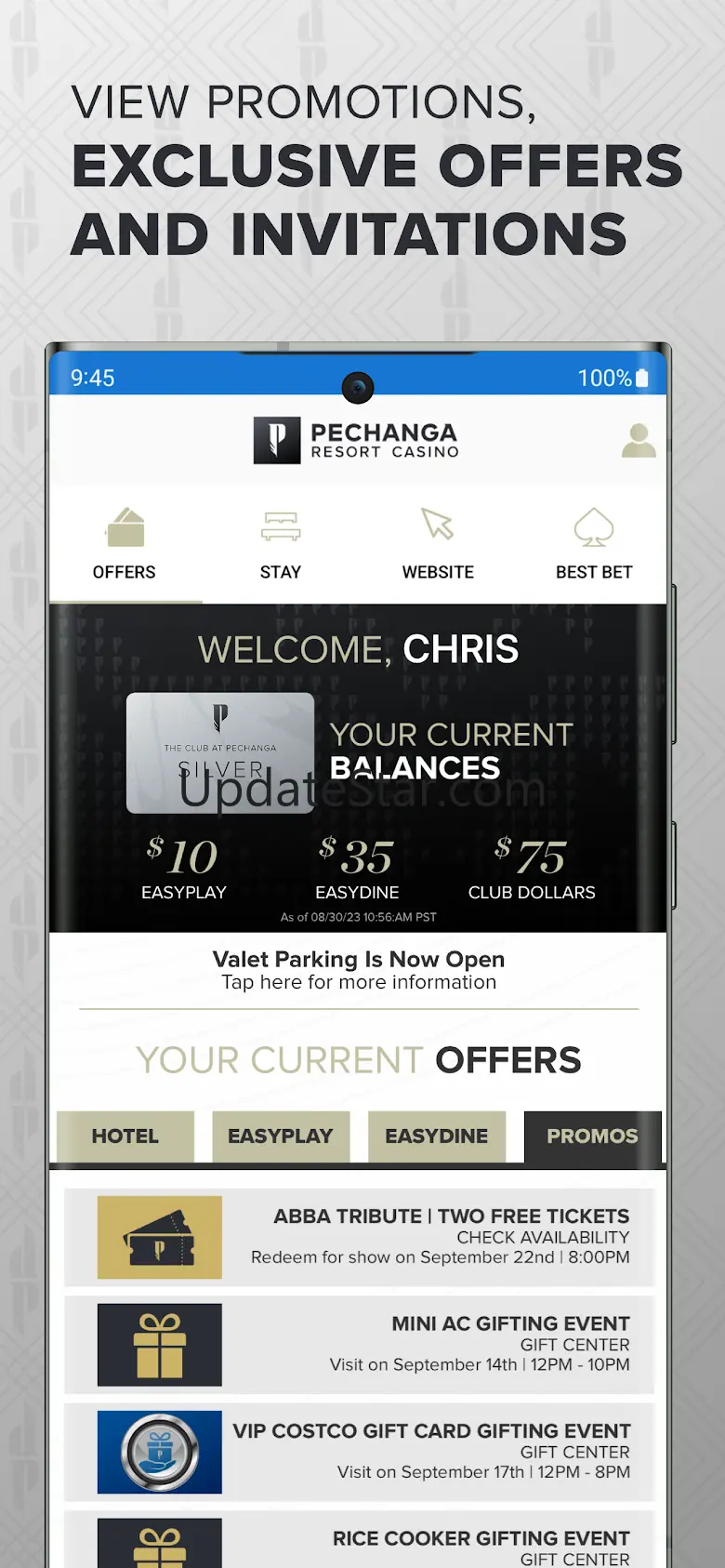 myPechanga 2.3.2