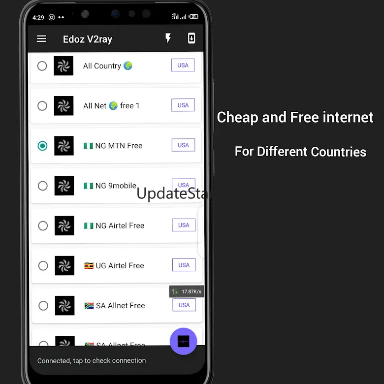 Edoz V2ray - Unlimited VPN 3.0.0