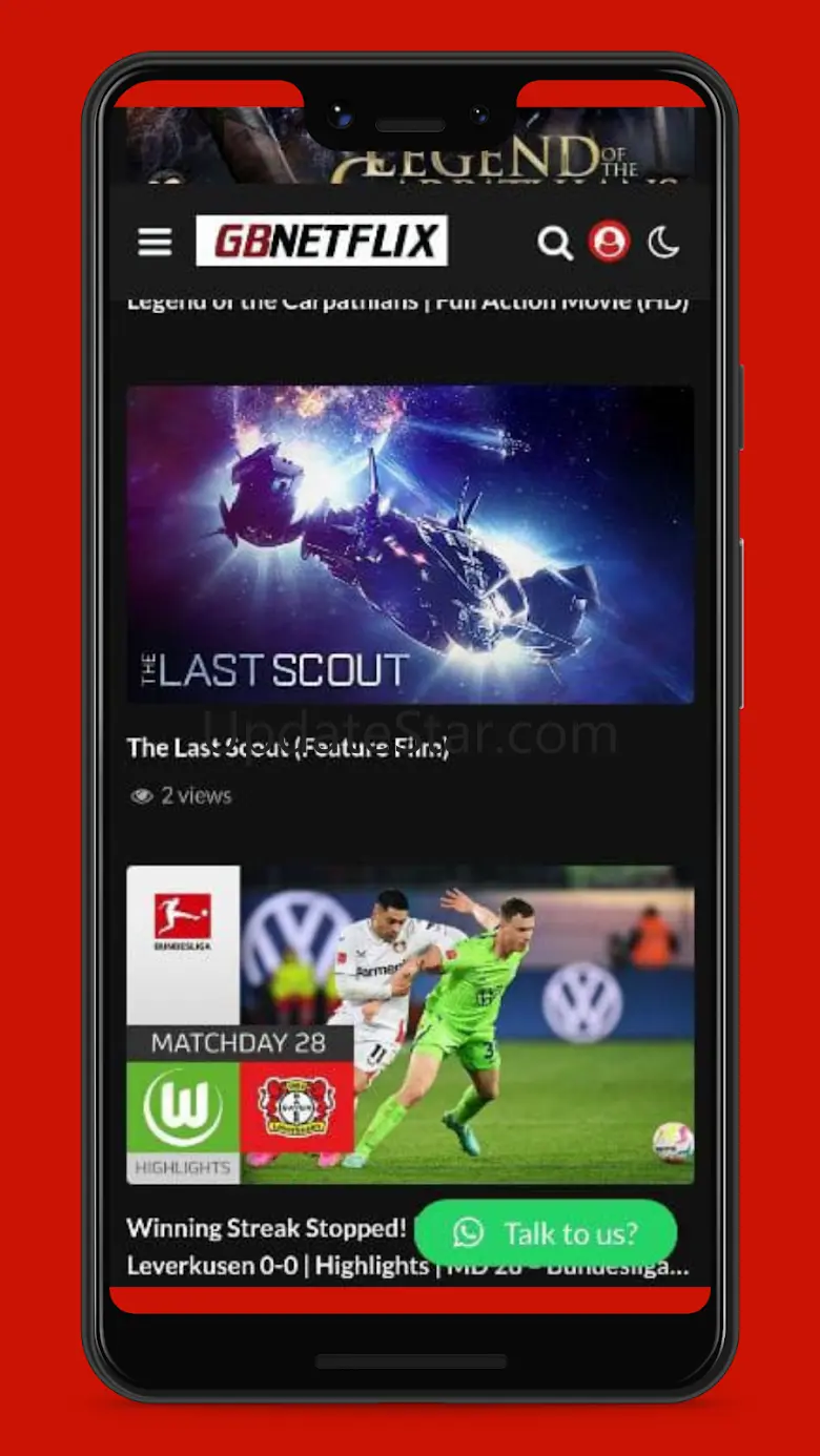 GB Netflix - Movies & sports 9.8