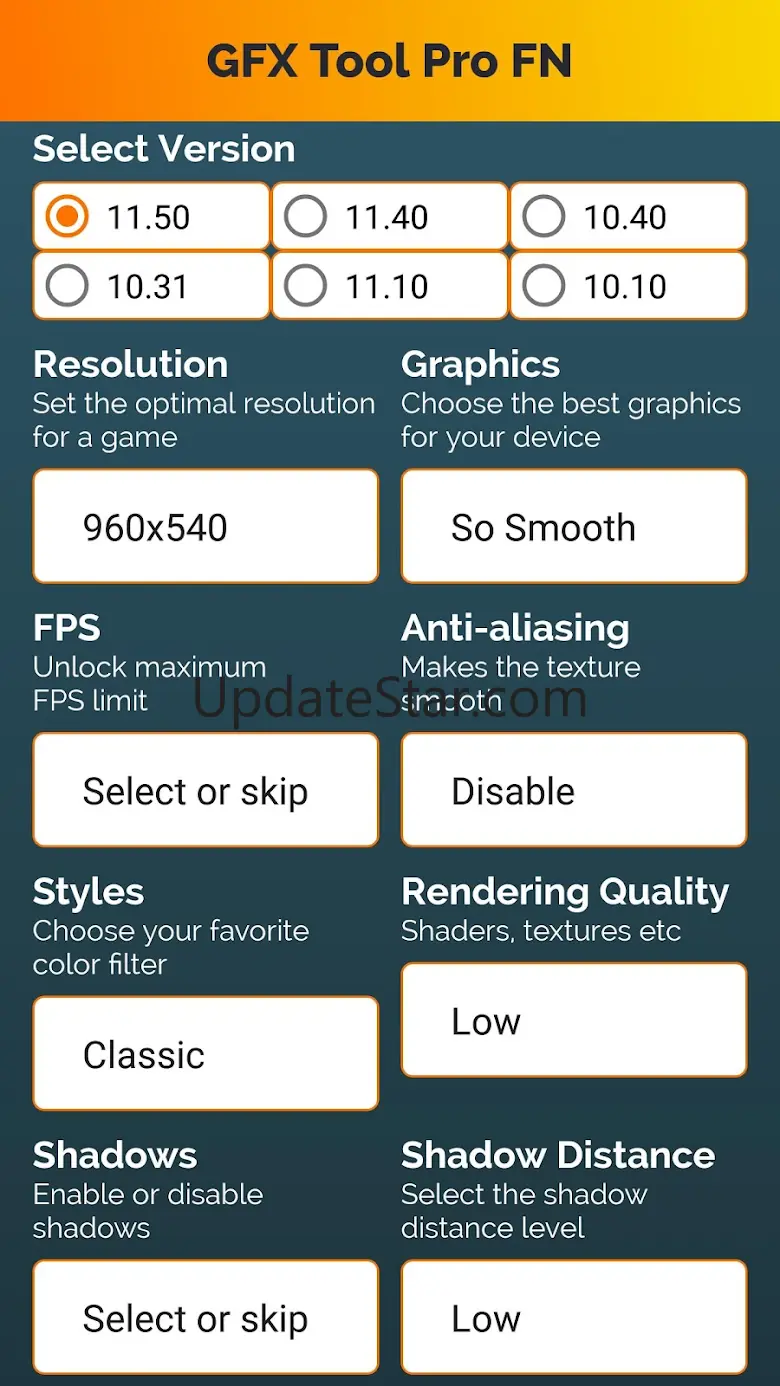 GFX Tool for FN Free🔧