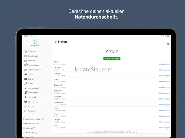 Schulplaner - Homeworker 2.1.7