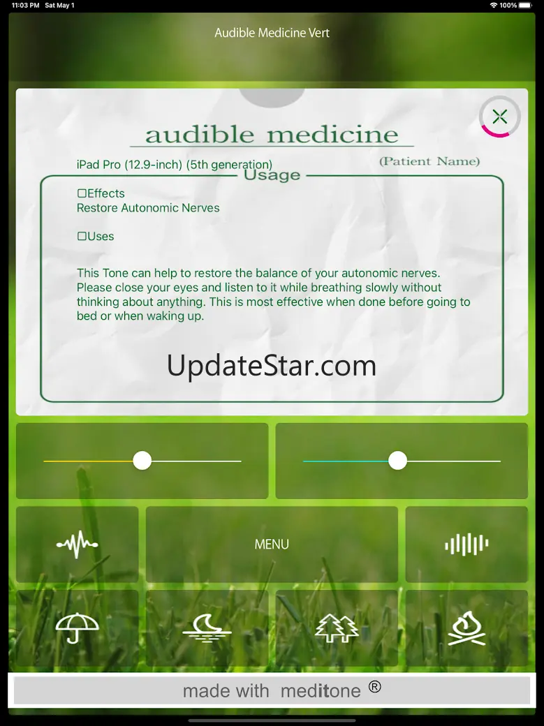 meditone® Vert 1.2.7