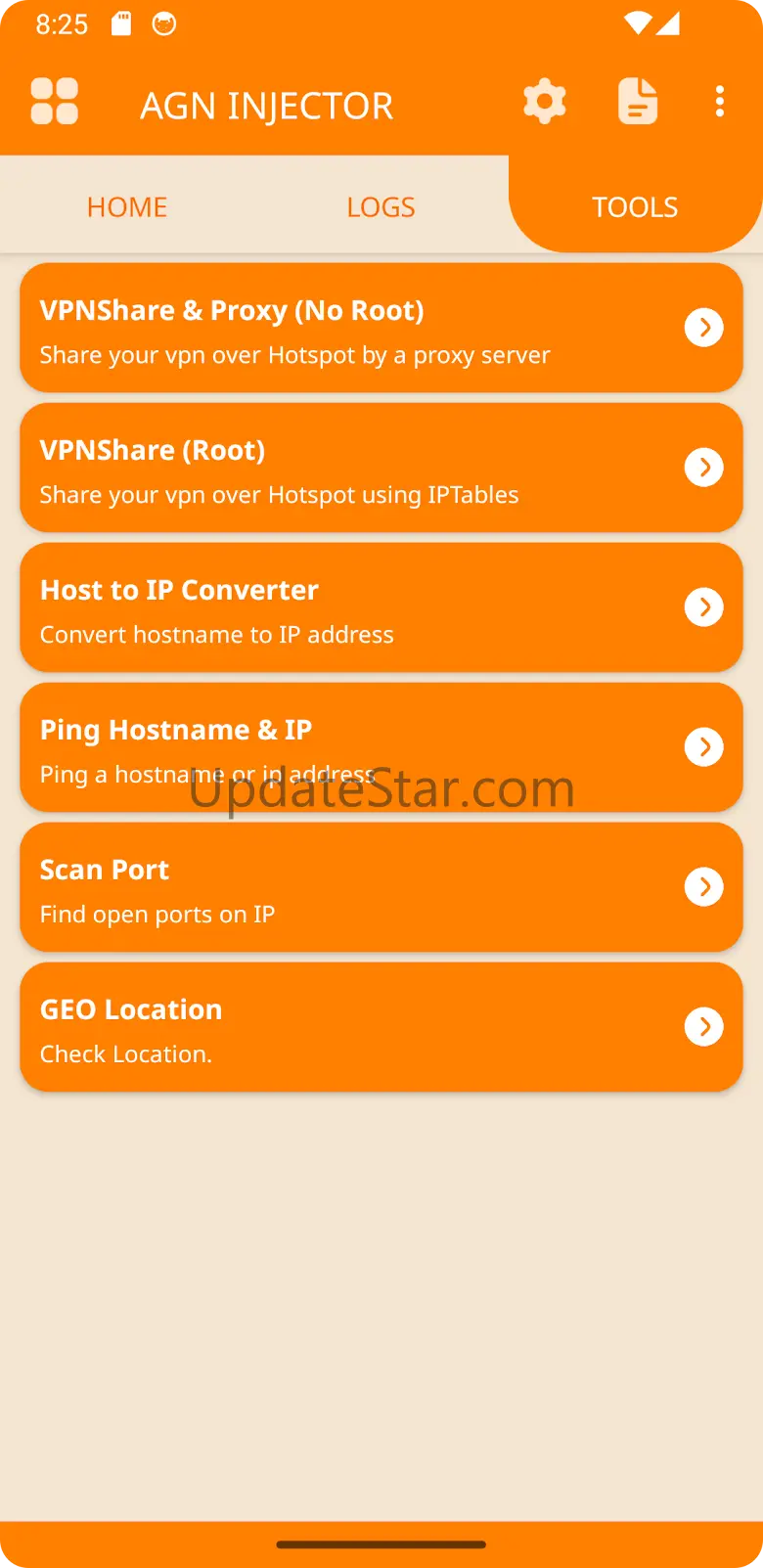 AGN INJECTOR (SSH/DNS/SSL) VPN 1.3.1