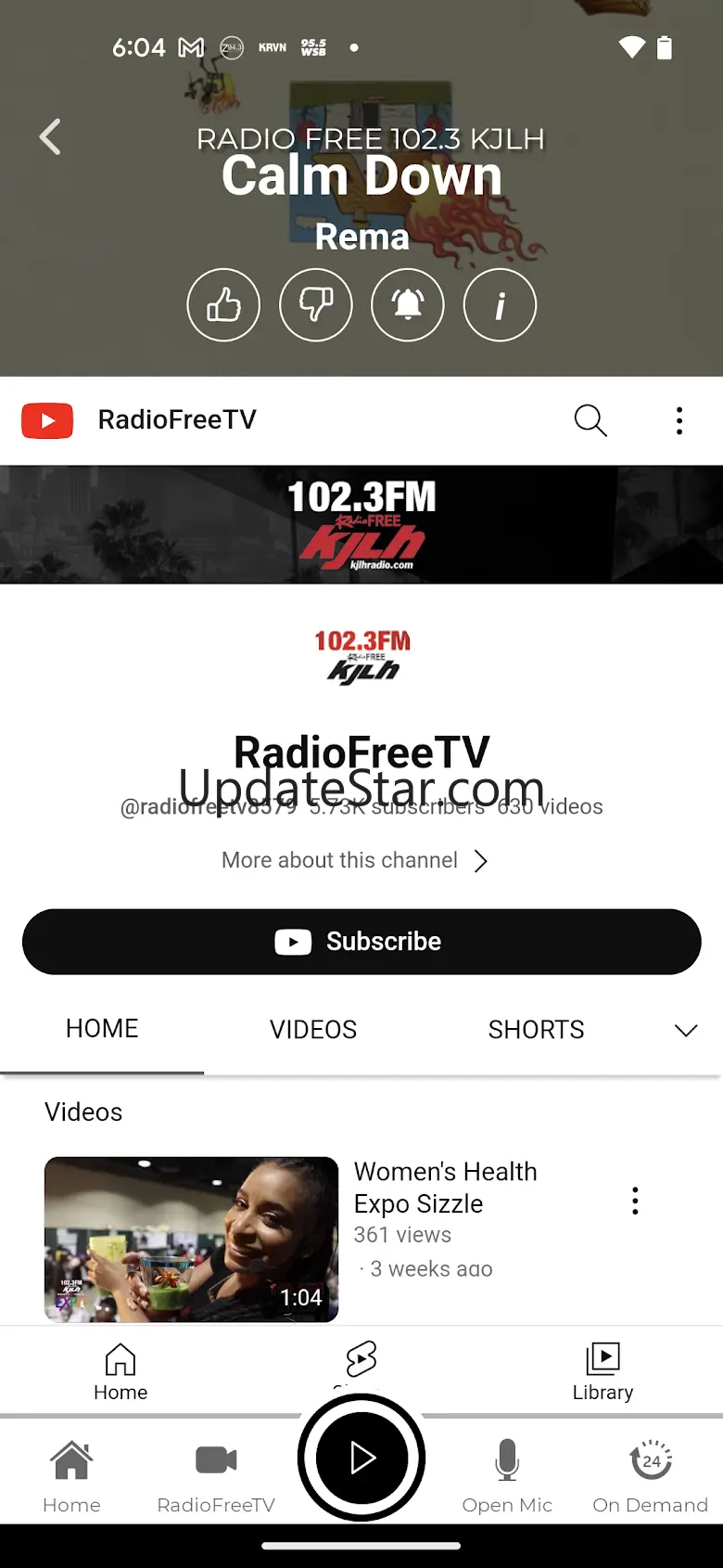 102.3 RadioFree KJLH 11.17.85