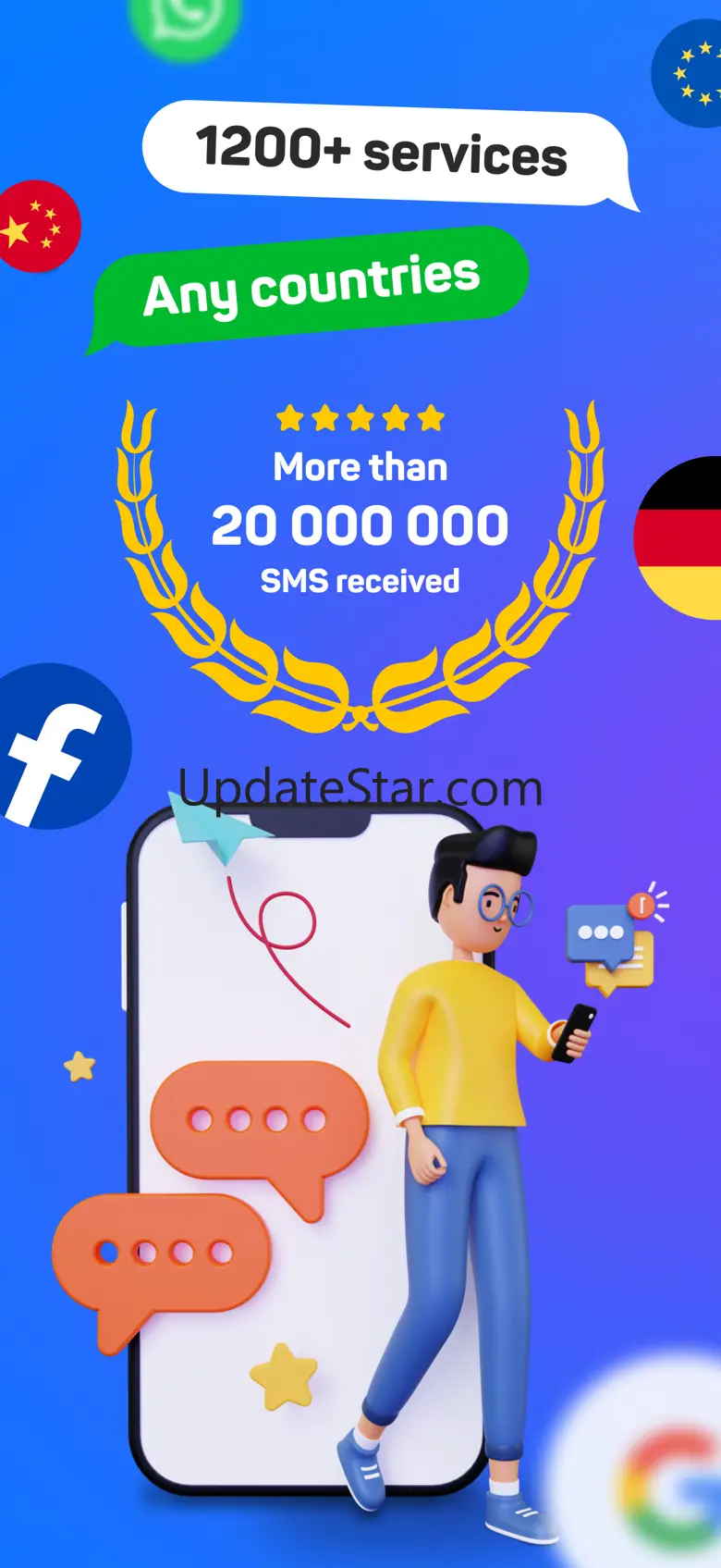 SMS activate | Virtual SIM 1.3.0
