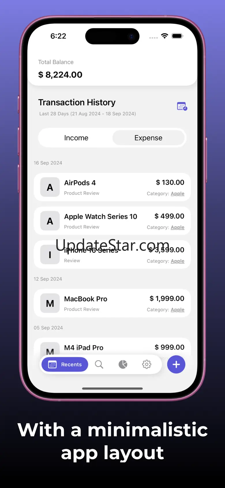 Expenzio - Expense Tracker 1.06