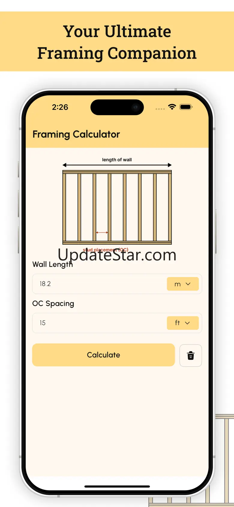 Framing Calculator