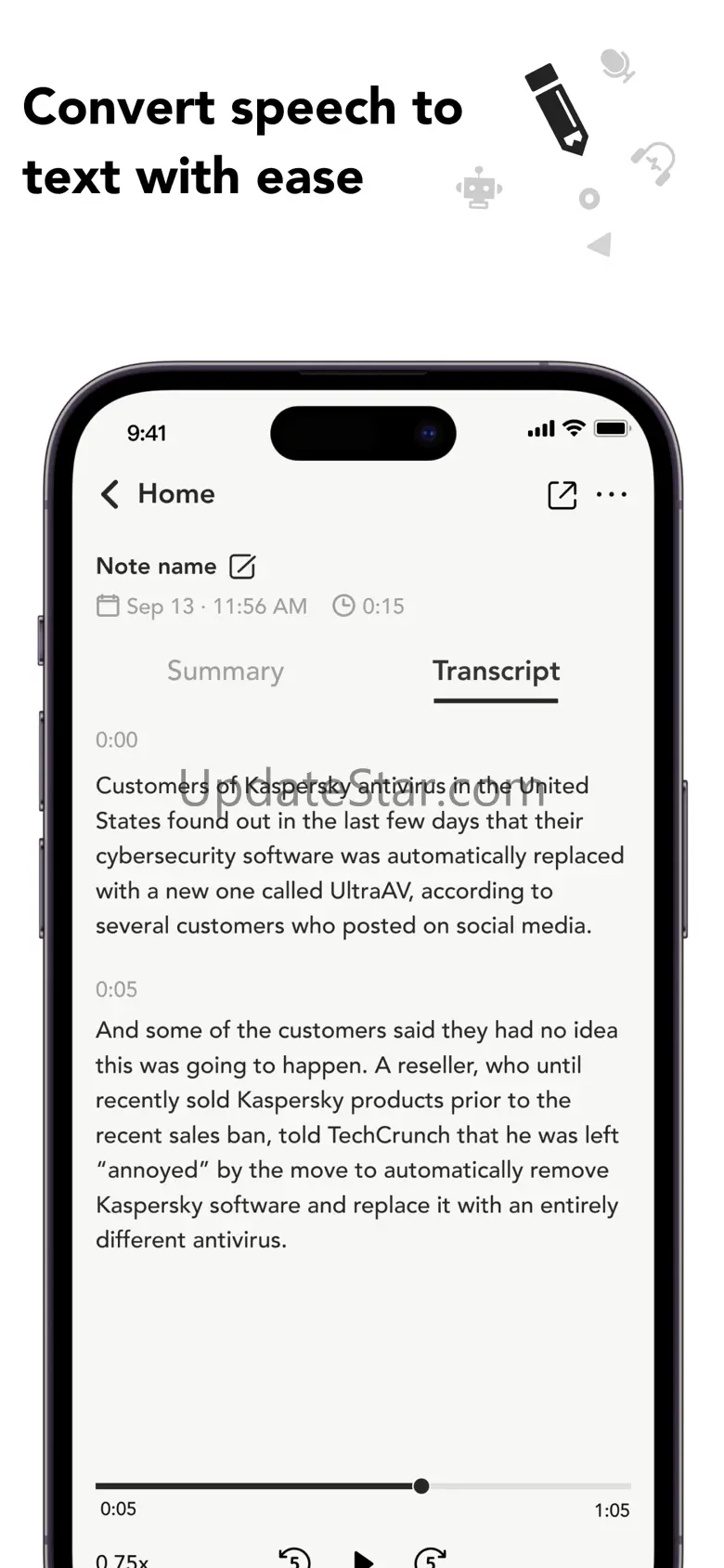 NoteGen: AI Note Taker 1.9.0