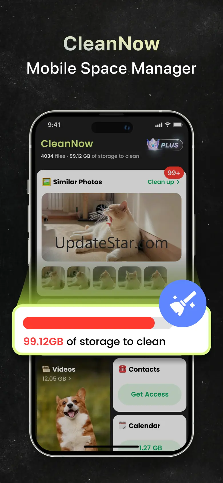 CleanNow:storage management 1.1.0
