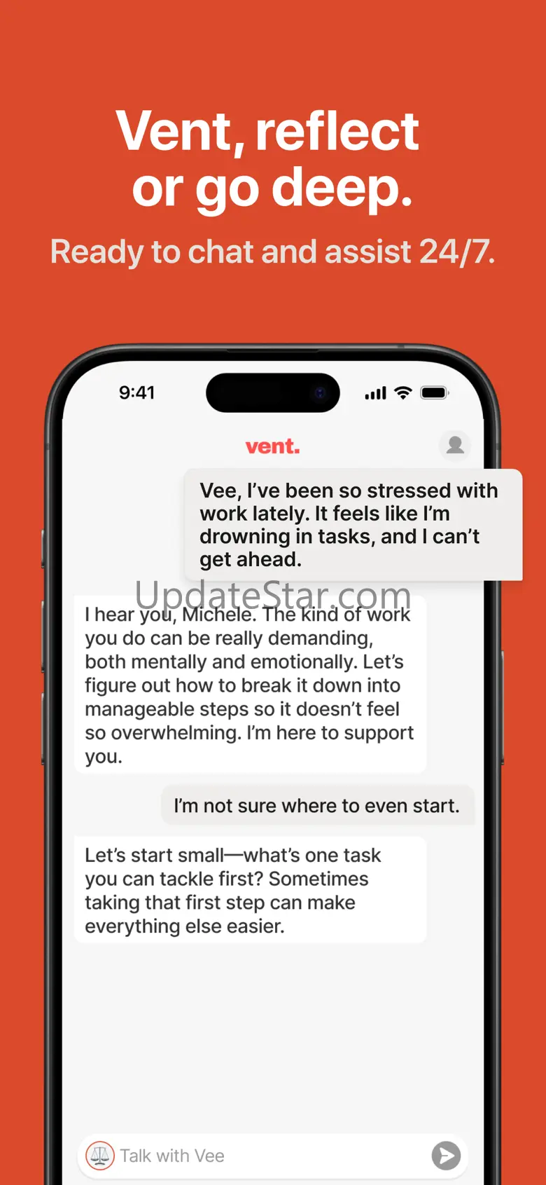 Vent: AI Friend and Companion 1.0.1